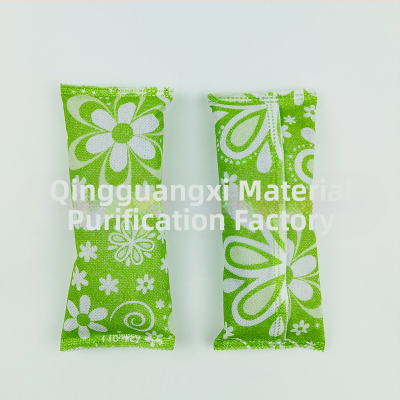 Σακουλάκι αποσμητικού για παπούτσια με μπαμπού άνθρακα - 75 g, μη υφαντό ύφασμα, ενεργός άνθρακας, χωρίς άρωμα, για παπούτσια