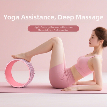 Τροχός γιόγκα για αρχάριους, άνοιγμα ώμων, κάμψη πλάτης, κύλινδρος για γράμμωση μέσης, κύκλος πιλάτες, υλικό: TPE