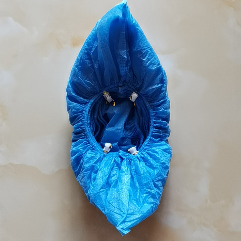 Μίας χρήσης καλύμματα παπουτσιών από PE με κλείσιμο τύπου Τ, κατάλληλα για οικιακή ή γραφείου χρήση, προστασία από τη σκόνη.