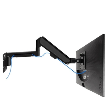 Ipari szintű univerzális falra szerelhető monitorkar teleszkópos hosszabbítással, teherbírás 5–10 kg