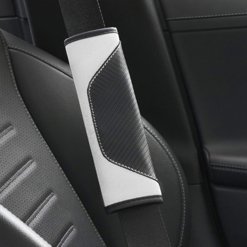 Mocha huse din piele pentru centura de siguranță, universale pentru interiorul mașinii, greutate 0,05 kg