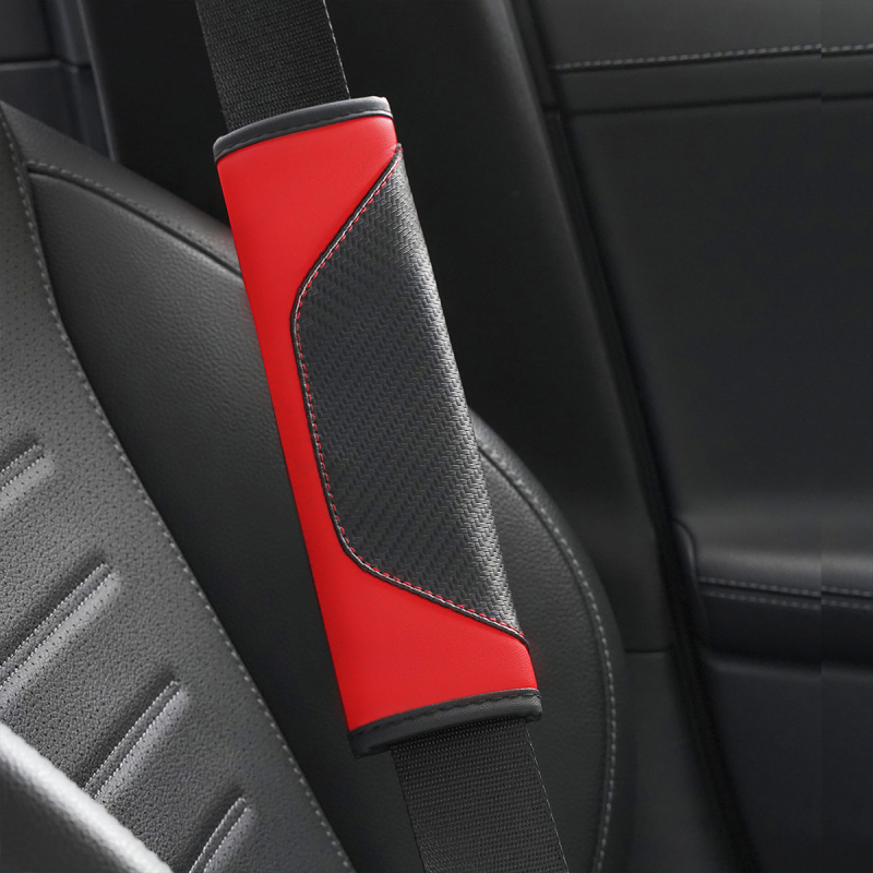 Mocha huse din piele pentru centura de siguranță, universale pentru interiorul mașinii, greutate 0,05 kg