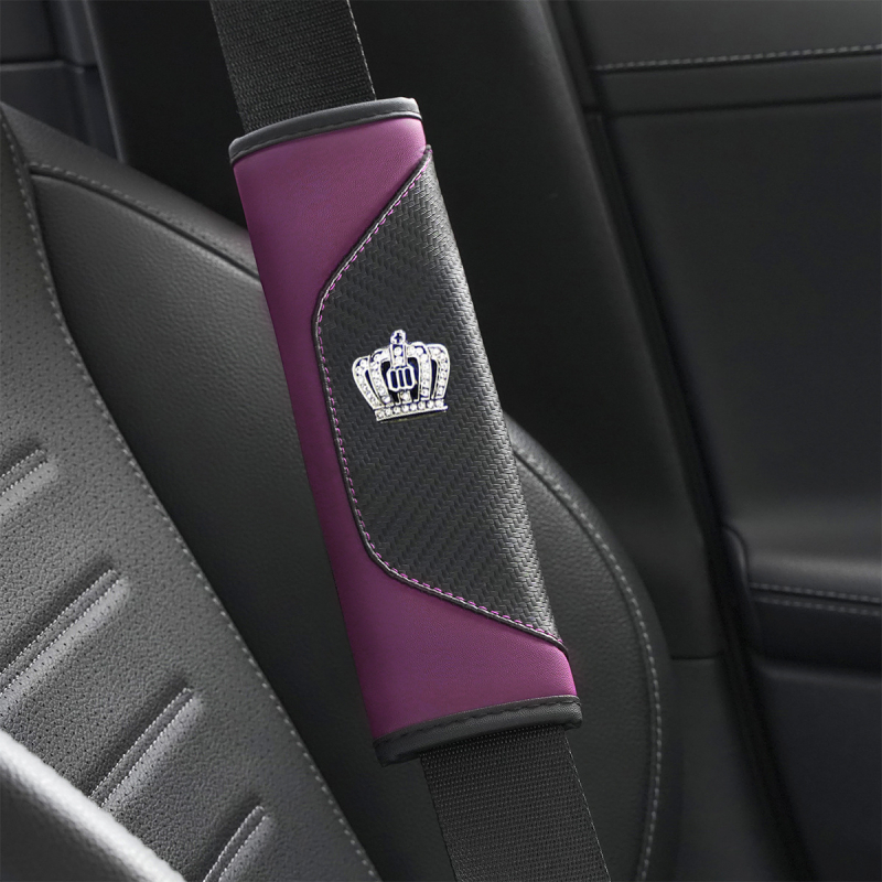 Mocha huse din piele pentru centura de siguranță, universale pentru interiorul mașinii, greutate 0,05 kg