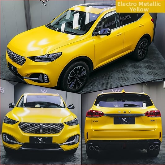 Autocolant pentru caroserie, film electro-optic metal color-change, acoperire completă a vehiculului, personalizabil, tip autoadeziv