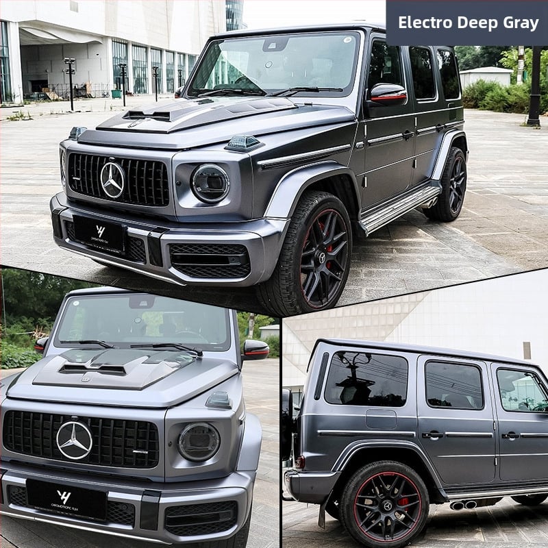 Autocolant pentru caroserie, film electro-optic metal color-change, acoperire completă a vehiculului, personalizabil, tip autoadeziv