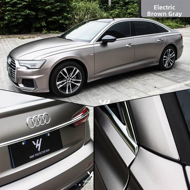 Autocolant pentru caroserie, film electro-optic metal color-change, acoperire completă a vehiculului, personalizabil, tip autoadeziv