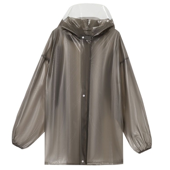 Унисекс PVC дъждовен пончо, тънък водоустойчив еднокомпонентен дъждобран за колоездене и пътуване на открито