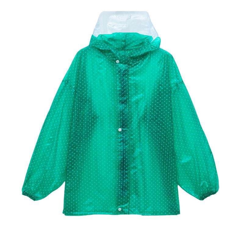 Унисекс PVC дъждовен пончо, тънък водоустойчив еднокомпонентен дъждобран за колоездене и пътуване на открито