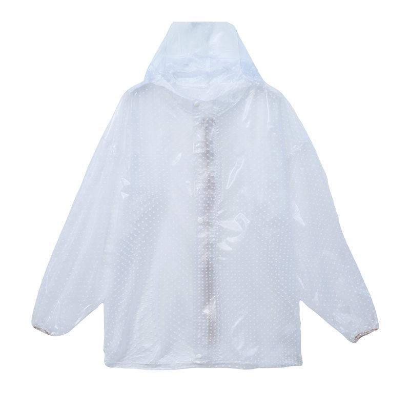 Унисекс PVC дъждовен пончо, тънък водоустойчив еднокомпонентен дъждобран за колоездене и пътуване на открито