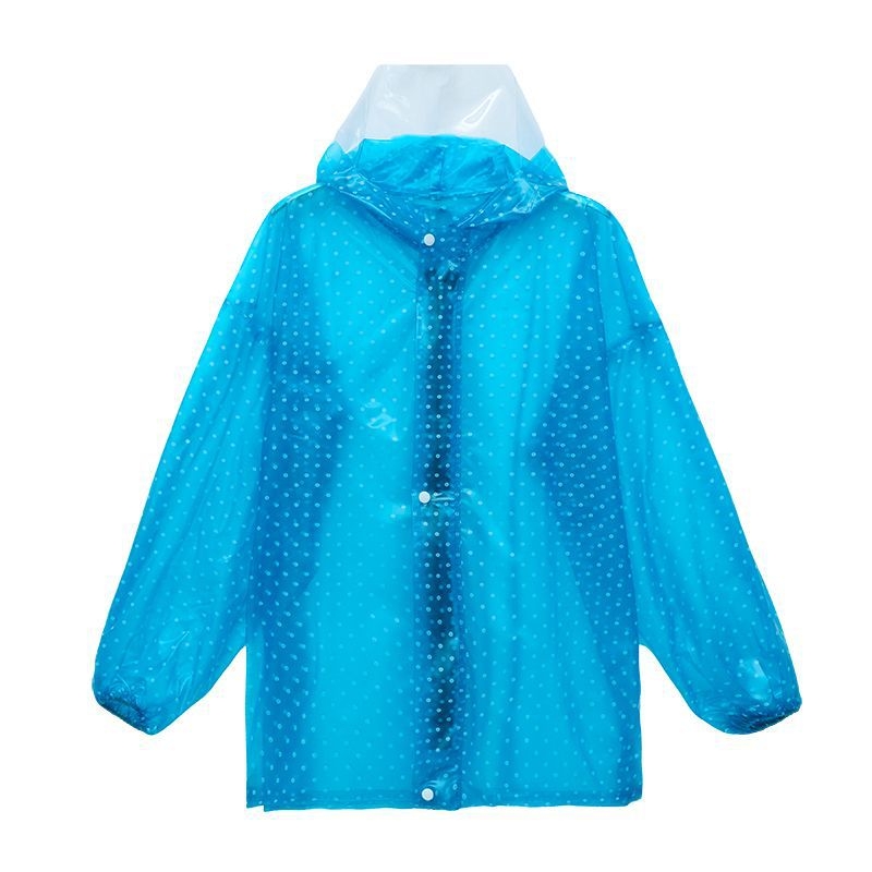 Унисекс PVC дъждовен пончо, тънък водоустойчив еднокомпонентен дъждобран за колоездене и пътуване на открито