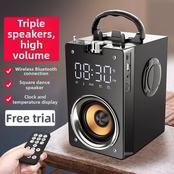 T3 Bluetooth ηχείο, 4.1, εύρος 60 Hz-15 kHz, SNR ≥70 dB, 8 ώρες αναπαραγωγής, εμβέλεια 10 m