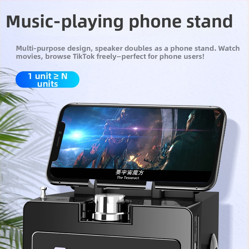 T3 Bluetooth ηχείο, 4.1, εύρος 60 Hz-15 kHz, SNR ≥70 dB, 8 ώρες αναπαραγωγής, εμβέλεια 10 m