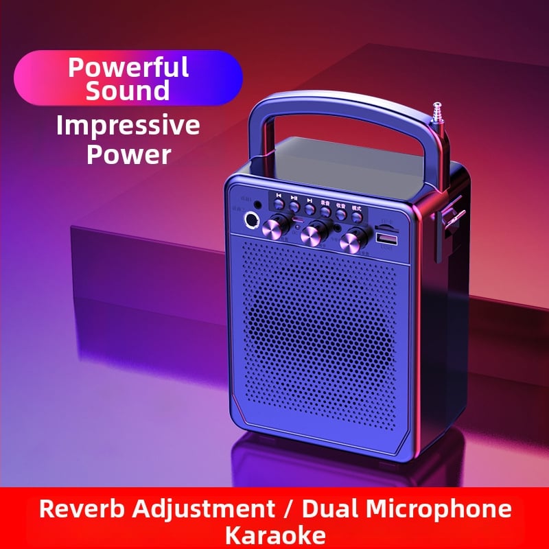 T3 Bluetooth ηχείο, 4.1, εύρος 60 Hz-15 kHz, SNR ≥70 dB, 8 ώρες αναπαραγωγής, εμβέλεια 10 m