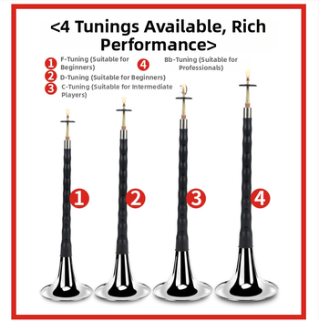 Suona - Ebony suona model, drevený hudobný nástroj, pôvod Čína, kartónové balenie