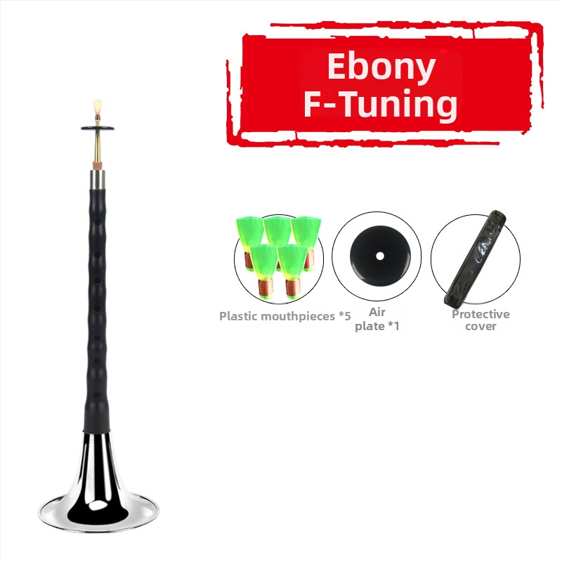 Suona - Ebony suona model, drevený hudobný nástroj, pôvod Čína, kartónové balenie