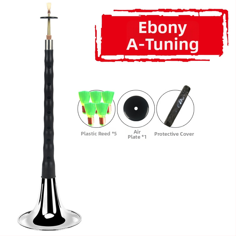 Suona - Ebony suona model, drevený hudobný nástroj, pôvod Čína, kartónové balenie