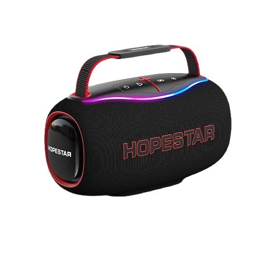 HOPESTAR H80 prijenosni Bluetooth zvučnik za vanjsku upotrebu, 80W, IPX5 vodootporan, sustav od 3 zvučnika, ugrađena baterija 6000mAh, Bluetooth 5.3