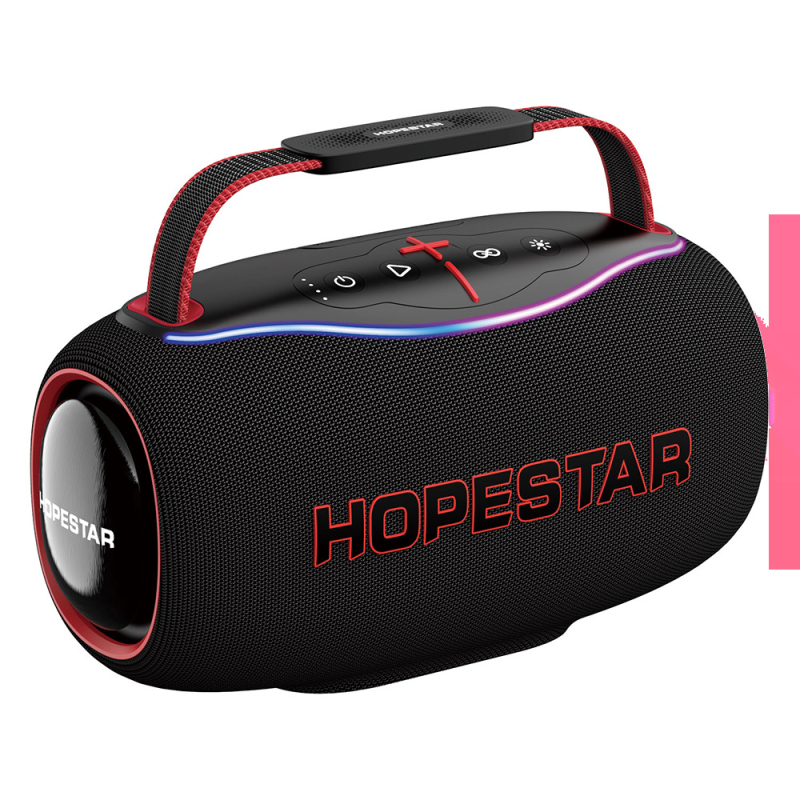 HOPESTAR H80 prijenosni Bluetooth zvučnik za vanjsku upotrebu, 80W, IPX5 vodootporan, sustav od 3 zvučnika, ugrađena baterija 6000mAh, Bluetooth 5.3