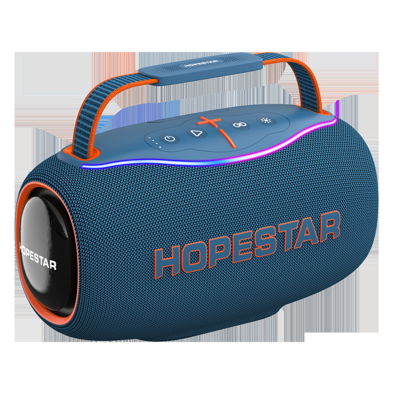 HOPESTAR H80 prijenosni Bluetooth zvučnik za vanjsku upotrebu, 80W, IPX5 vodootporan, sustav od 3 zvučnika, ugrađena baterija 6000mAh, Bluetooth 5.3