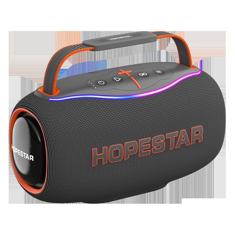 HOPESTAR H80 prijenosni Bluetooth zvučnik za vanjsku upotrebu, 80W, IPX5 vodootporan, sustav od 3 zvučnika, ugrađena baterija 6000mAh, Bluetooth 5.3