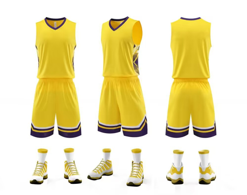 Košarkaški komplet dresova, bez rukava, V-izrez, slobodan kroj; Vanjski materijal od vlakana bambusa s 100% poliesterom, podstava od vlakana bambusa s 100% poliesterom; Unisex odrasli