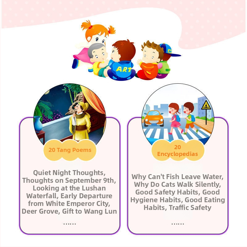 Детска музикална приказна машина за ранно образование — електрическа образователна играчка със музика и звуци, пластмасова конструкция, захранване с обикновени сухи батерии, за деца 0–3 г