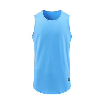 Tricou fără mâneci de baschet, uscat rapid, respirabil pentru adulți — pentru toate sezoanele, din amestec de fibre sintetice cu 80% acetat; potrivit pentru alergare, fitness și baschet.