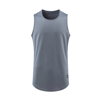 Tricou fără mâneci de baschet, uscat rapid, respirabil pentru adulți — pentru toate sezoanele, din amestec de fibre sintetice cu 80% acetat; potrivit pentru alergare, fitness și baschet.