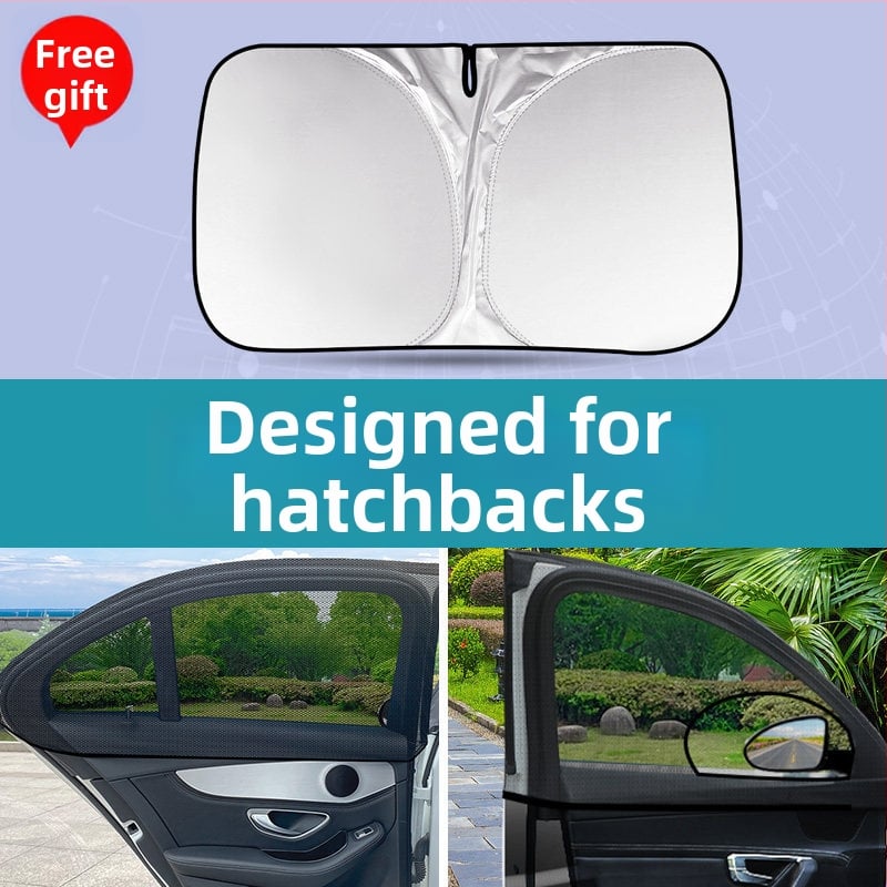 Δίκτυο κατά εντόμων για παράθυρο αυτοκινήτου – πλευρικό παράθυρο, διχτυωτό υλικό, παγκόσμια συμβατότητα, προστασία από έντομα, σκίαση