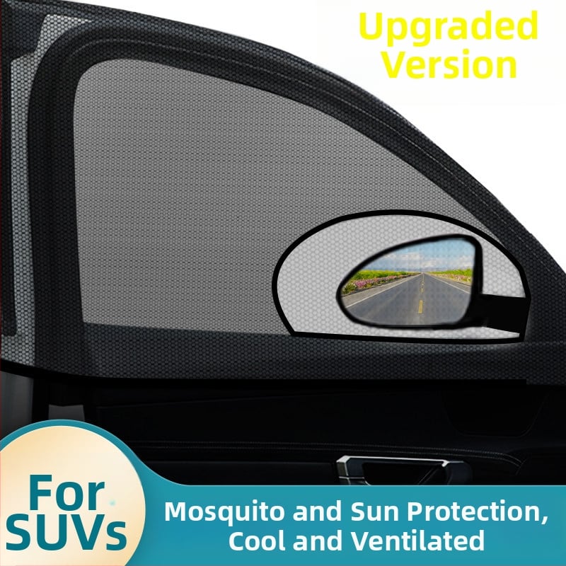 Δίκτυο κατά εντόμων για παράθυρο αυτοκινήτου – πλευρικό παράθυρο, διχτυωτό υλικό, παγκόσμια συμβατότητα, προστασία από έντομα, σκίαση
