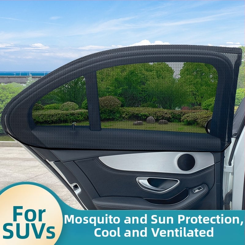 Δίκτυο κατά εντόμων για παράθυρο αυτοκινήτου – πλευρικό παράθυρο, διχτυωτό υλικό, παγκόσμια συμβατότητα, προστασία από έντομα, σκίαση