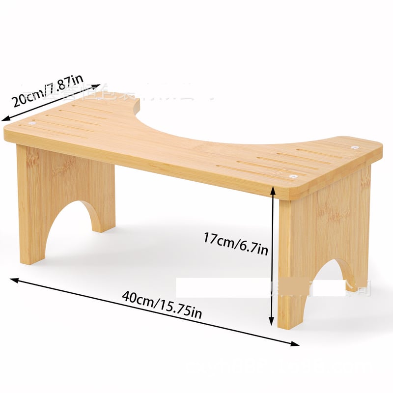 Trepte din lemn pentru toaletă, scaun antiderapant, potrivit pentru femei însărcinate și vârstnici, scaun de toaletă ghemuit.