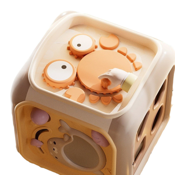 Бебешки ръчен барабан за игра — седемстранен полиедър, гласово разпознаване, музикално ранно образование