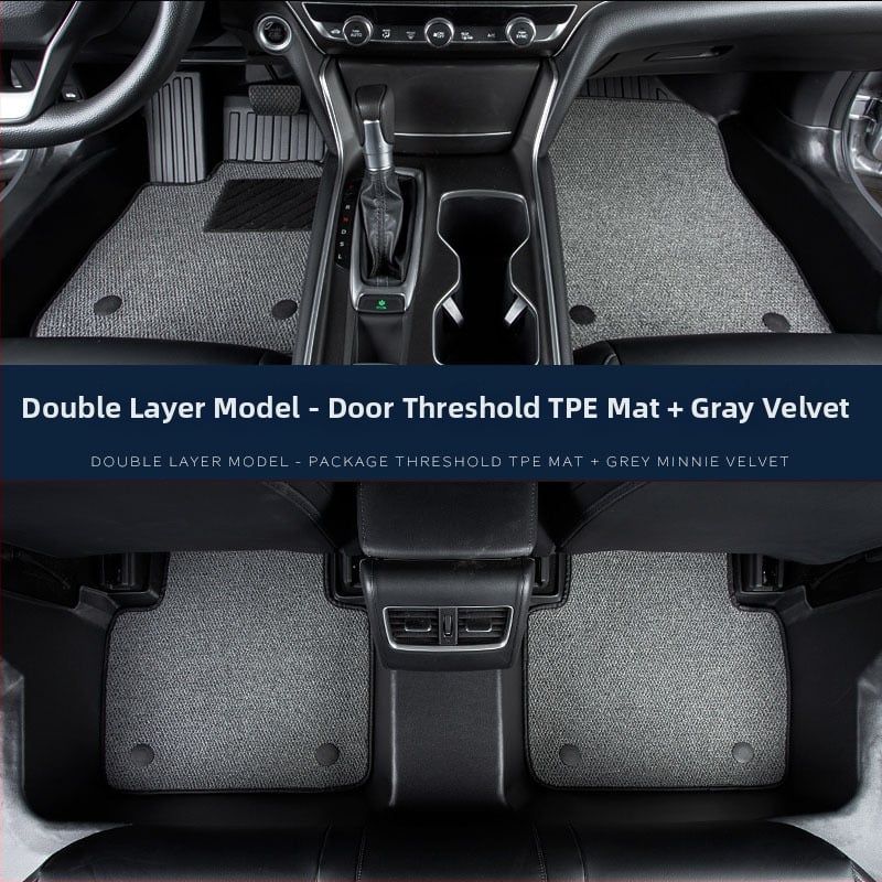 Εσωτερικές μοκέτες δαπέδου αυτοκινήτου, Υλικό: TPE/Τεχνητός καουτσούκ, Μάρκα: Zeyang, Κατάλληλες για ειδικό αυτοκίνητο