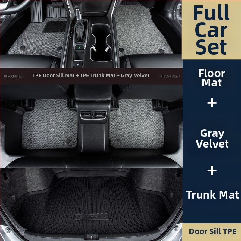 Εσωτερικές μοκέτες δαπέδου αυτοκινήτου, Υλικό: TPE/Τεχνητός καουτσούκ, Μάρκα: Zeyang, Κατάλληλες για ειδικό αυτοκίνητο