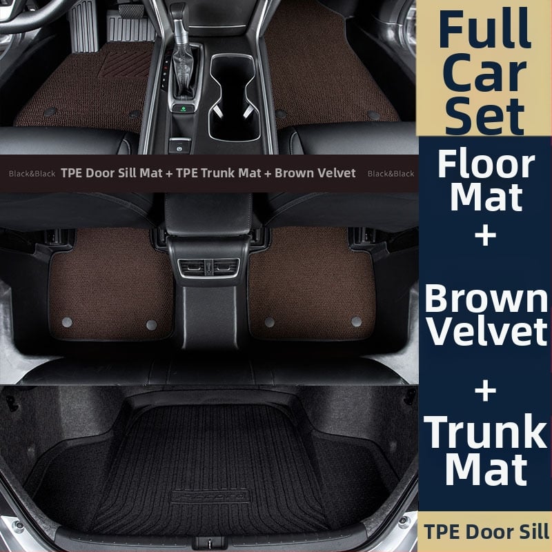 Εσωτερικές μοκέτες δαπέδου αυτοκινήτου, Υλικό: TPE/Τεχνητός καουτσούκ, Μάρκα: Zeyang, Κατάλληλες για ειδικό αυτοκίνητο