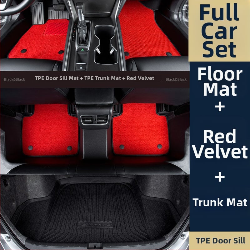 Εσωτερικές μοκέτες δαπέδου αυτοκινήτου, Υλικό: TPE/Τεχνητός καουτσούκ, Μάρκα: Zeyang, Κατάλληλες για ειδικό αυτοκίνητο