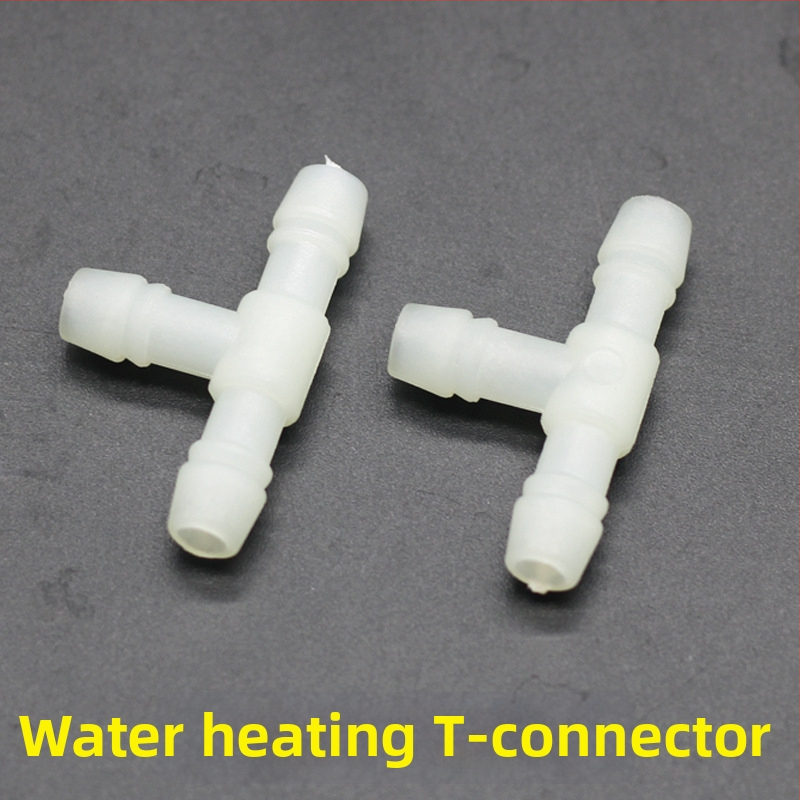 Vízmelegítő takaróhoz tartozó kiegészítők: főegység csőcsatlakozó szigetelő hüvely, háromutas szelep, vízmelegítő csatlakozó, vízfeltöltő sapka (SNTPJ, 10–20 m², Haishengda)