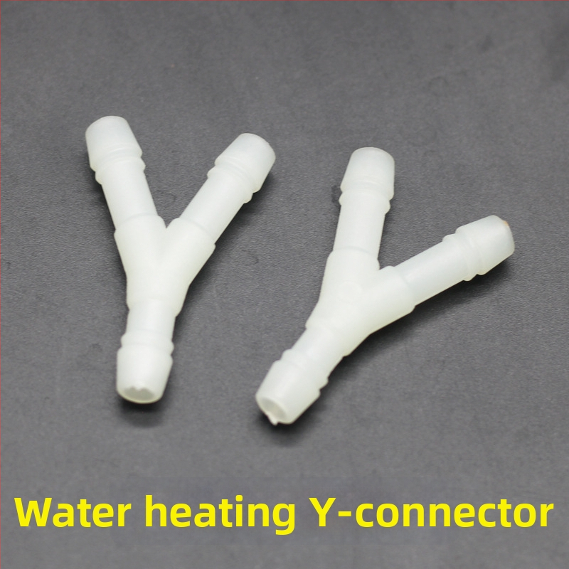 Vízmelegítő takaróhoz tartozó kiegészítők: főegység csőcsatlakozó szigetelő hüvely, háromutas szelep, vízmelegítő csatlakozó, vízfeltöltő sapka (SNTPJ, 10–20 m², Haishengda)