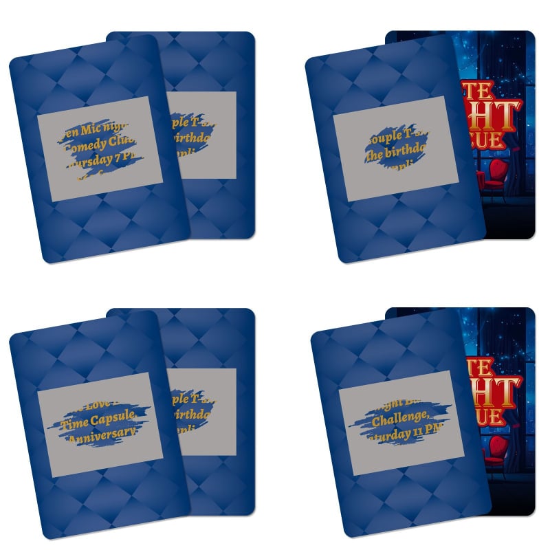 46 kártyás készlet páros interaktív játékhoz, papíralapú, 14+