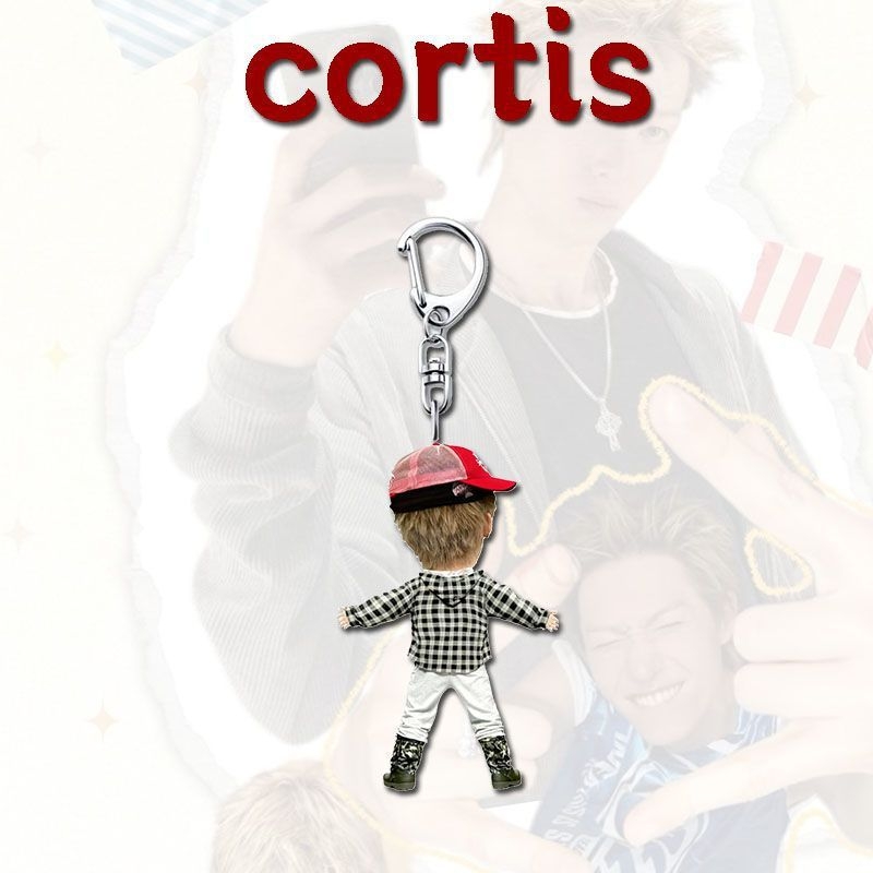 Kulcstartó kiegészítő - Kreatív egér medál, akril, ajándék hátizsáknak, 14+