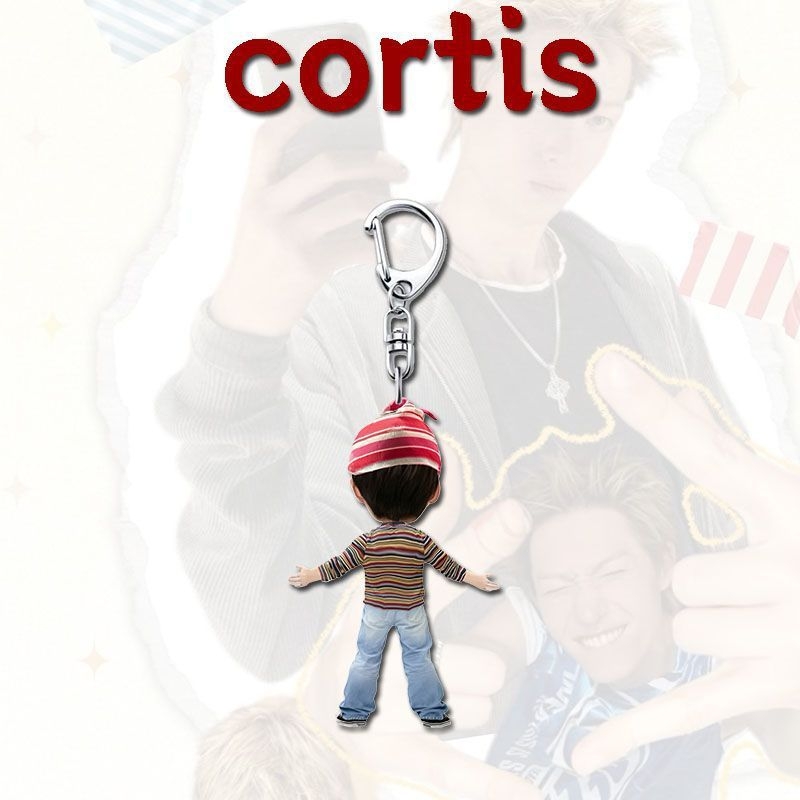 Kulcstartó kiegészítő - Kreatív egér medál, akril, ajándék hátizsáknak, 14+