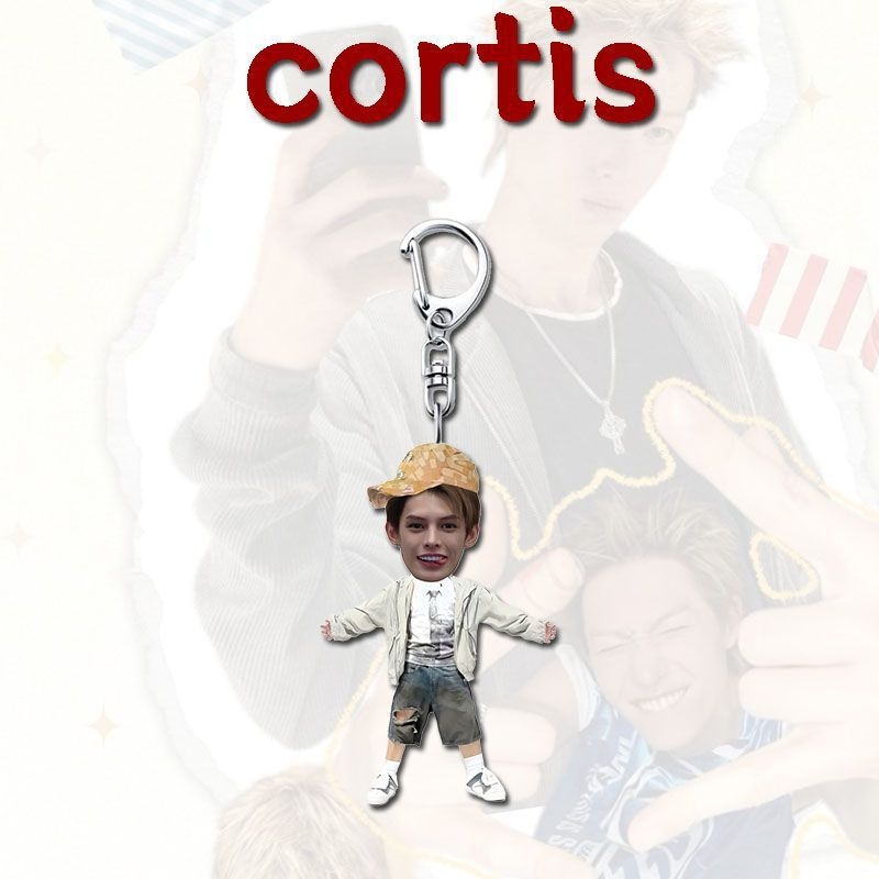 Kulcstartó kiegészítő - Kreatív egér medál, akril, ajándék hátizsáknak, 14+