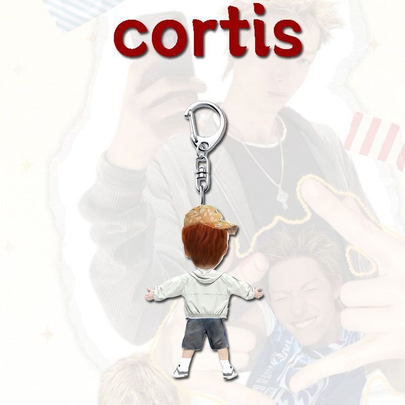 Kulcstartó kiegészítő - Kreatív egér medál, akril, ajándék hátizsáknak, 14+