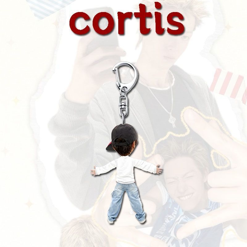 Kulcstartó kiegészítő - Kreatív egér medál, akril, ajándék hátizsáknak, 14+