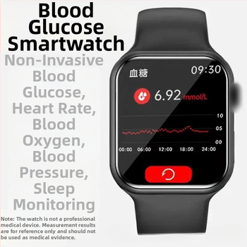 Έξυπνο ρολόι με μέτρηση καρδιακού ρυθμού, αρτηριακής πίεσης και οξυγονωποίησης του αίματος, κλήσεις μέσω Bluetooth, παρακολούθηση ύπνου, συμβατό με iOS