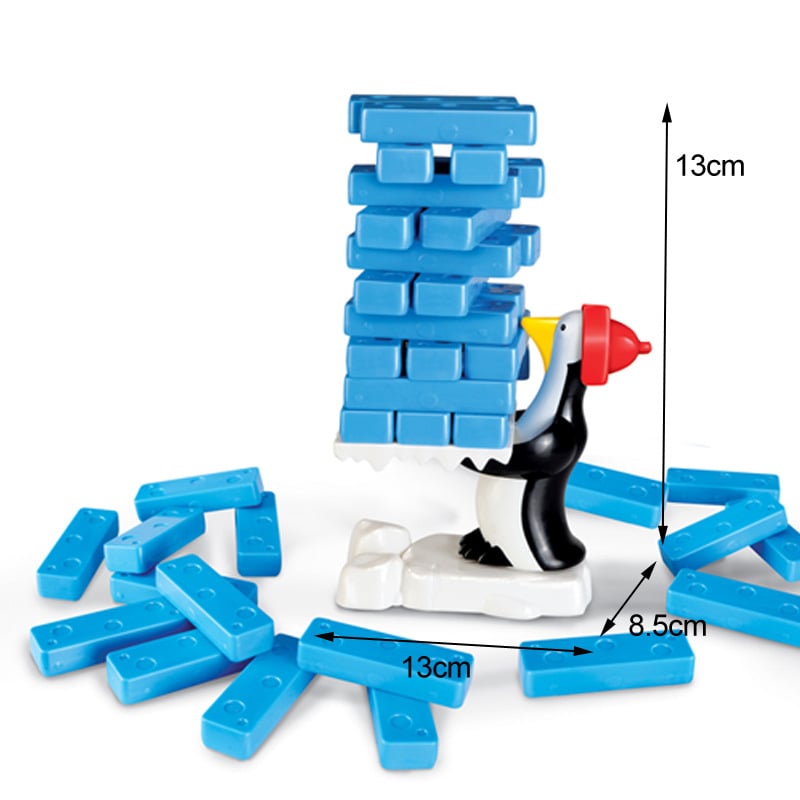 Egyensúlyozó játék toronyszerű építőblokkokkal – szülő-gyermek interakcióval • Anyag: Műanyag • Party használatra • Korcsoport: 4–6, 7–14, 15–35