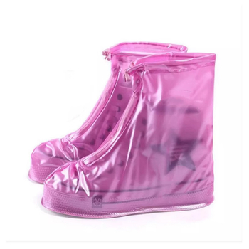 Επαναχρησιμοποιούμενα καλύμματα παπουτσιών PVC για εξωτερική χρήση, αδιάβροτα, αντιολισθητικά, ανθεκτικά στη φθορά, με παχύτερη κατασκευή