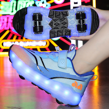 Dječje rolerice s dvostrukim redom PU kotača, unisex, šifra proizvoda B/L2403