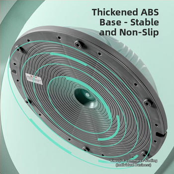 ABS joga lopta, polovičná guľa na balans, tréning jadra a pilates